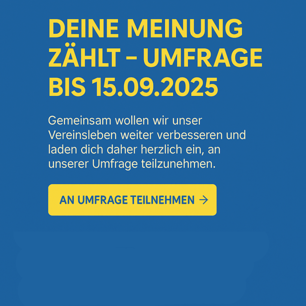 VEREINSUMFRAGE